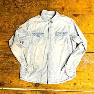 Denim button up